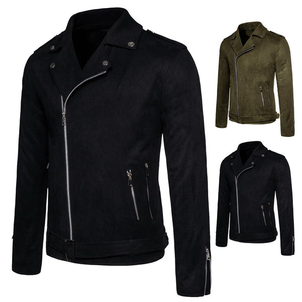Fall Style Foreign Trade Plus Size Men jacket