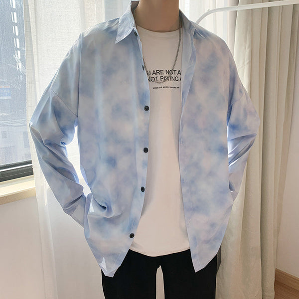 Men Lazy Style Japanese Loose shirt