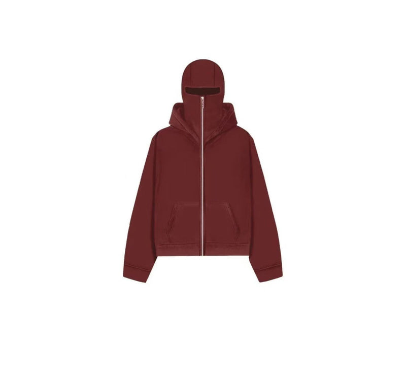 Autumn Spring Hooded Loose Cardigan Baseball Uniform Men