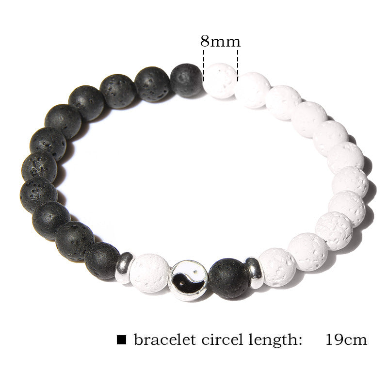 Natural Stone Turquoise Beads Bracelet Men