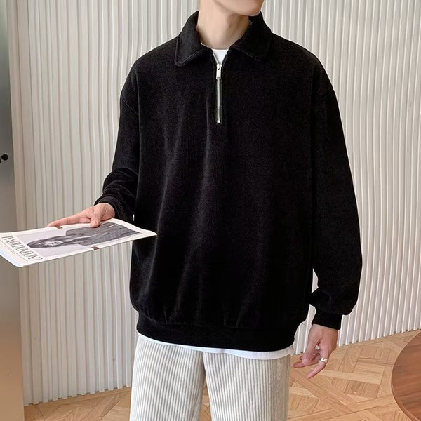 Solid Color Hooded sweater for Men