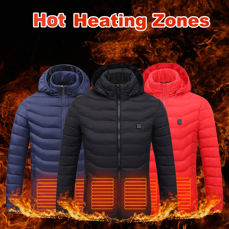Heated USB Electric cotton jacket