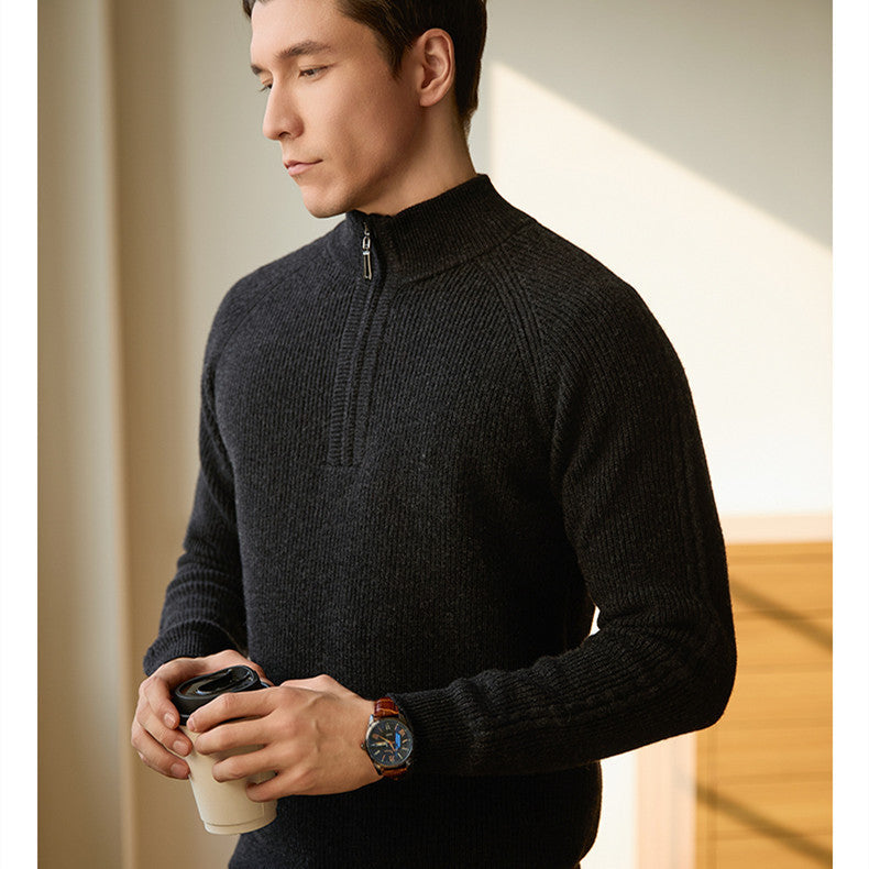 Pure Wool Casual Sweater