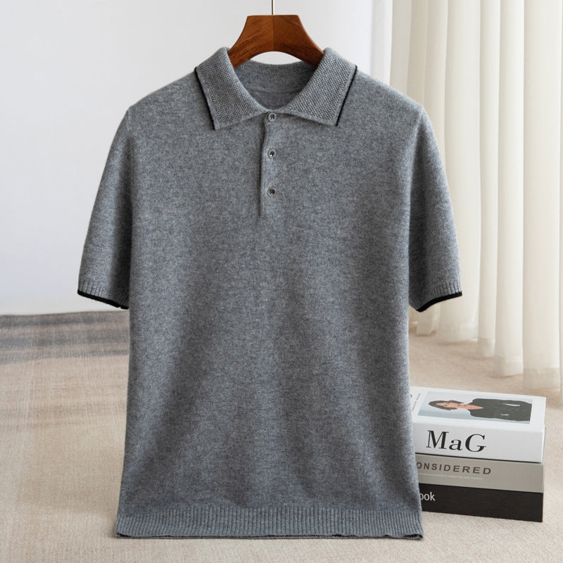 Business Base Soft Glutinous Comfortable T-shirt
