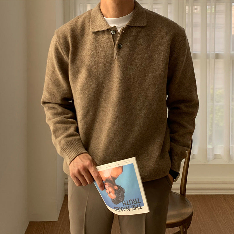 Men's Versatile Casual Korean Style sweater
