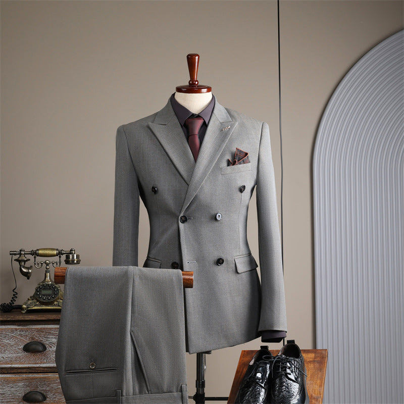 Double Breasted Suit Men