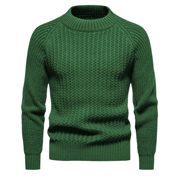 European Size Pure Color All-matching Youth Sweater