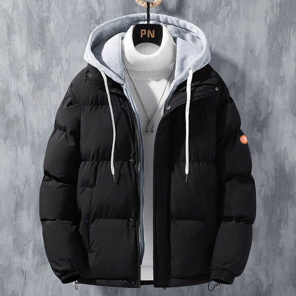 Men Winter Windproof Thickened Cotton Jacket