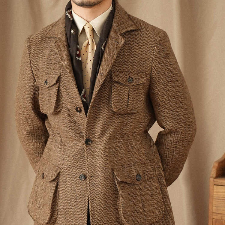 Commuter Business Keep Warm And Handsome suit Jacket Men