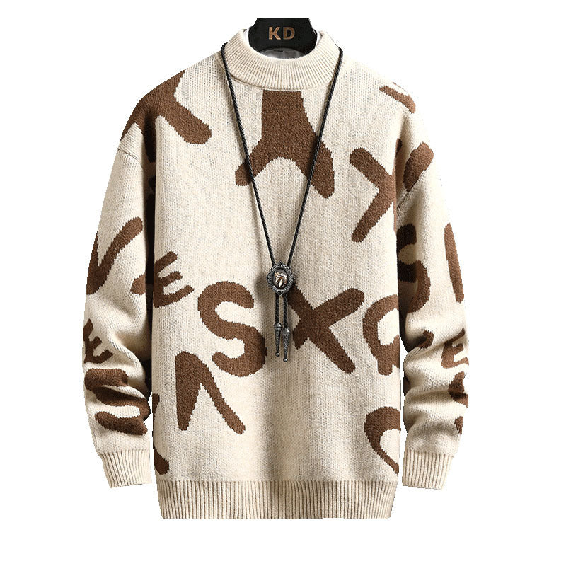 Men's Half Turtleneck Sweater