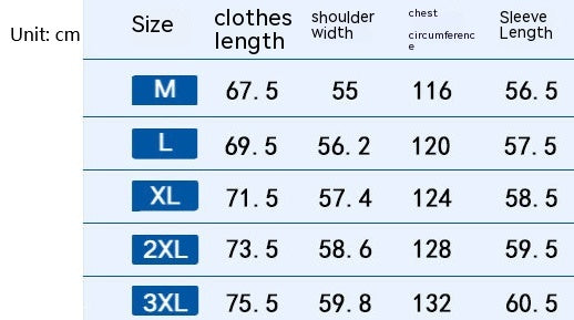 Lambswool Thickened Men's jacket