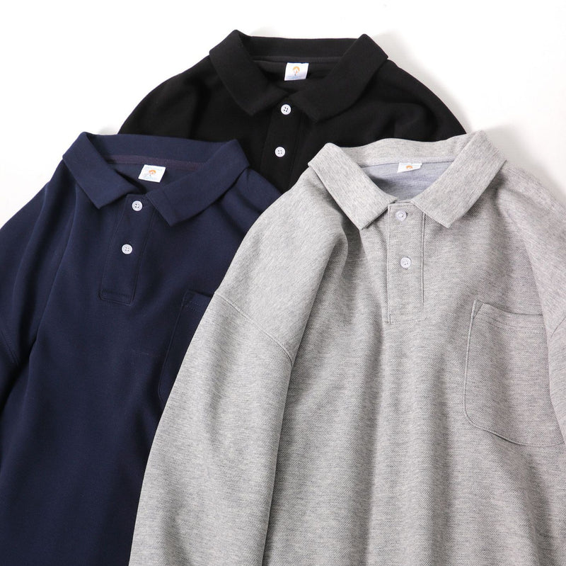Autumn Drop Shoulder Polo Shirt