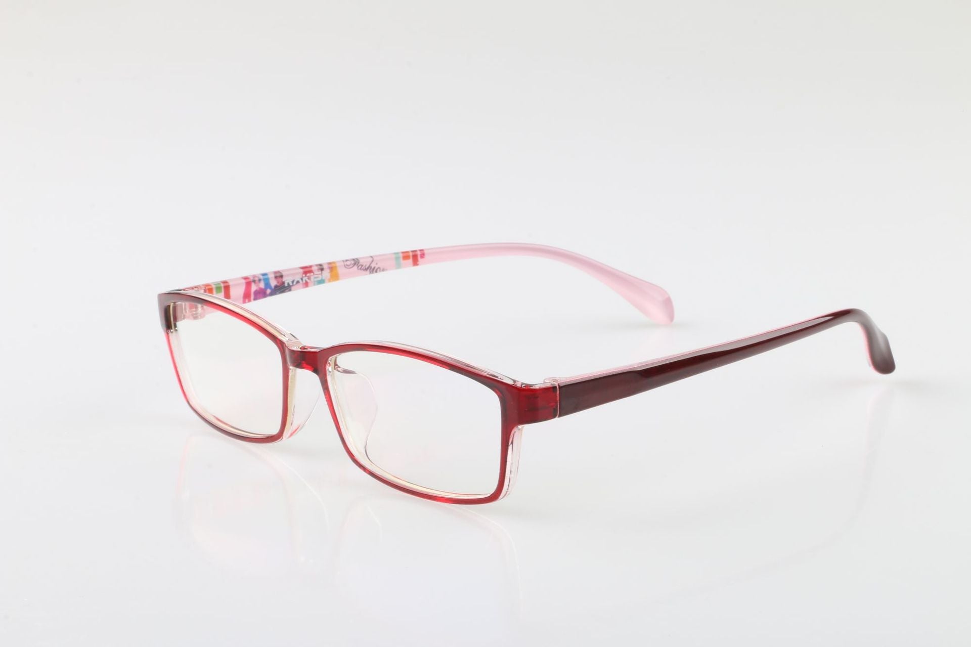 Flat Lens Polarizing Glasses Frame For Students With Myopia