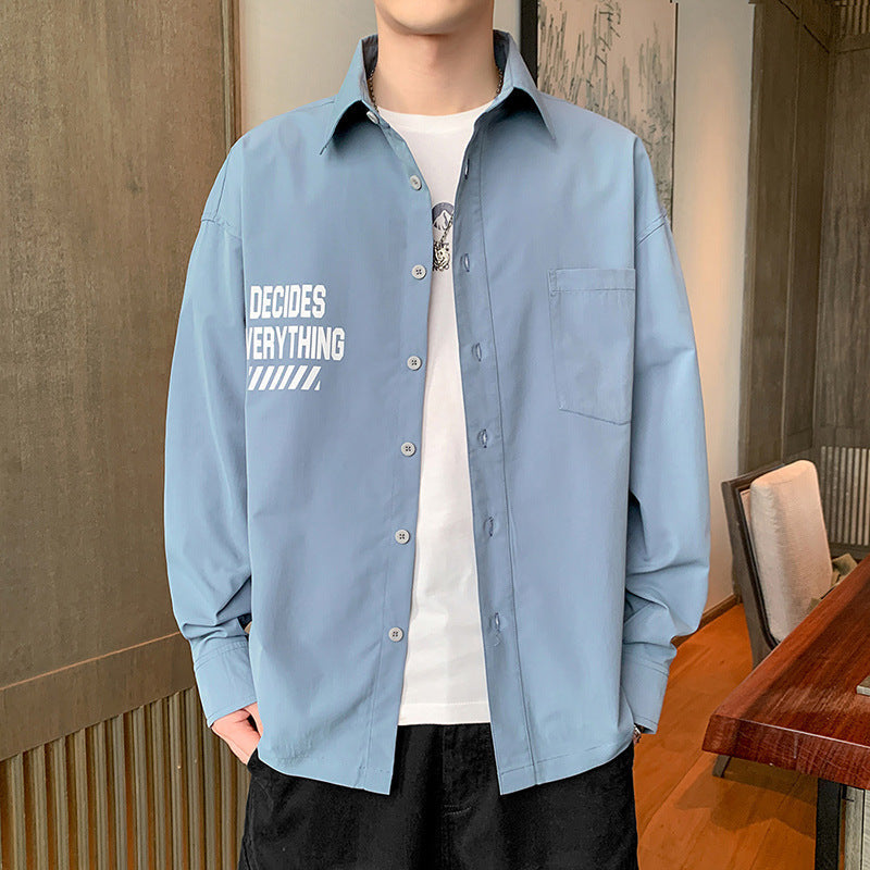 Men's Long-sleeved Casual Shirt