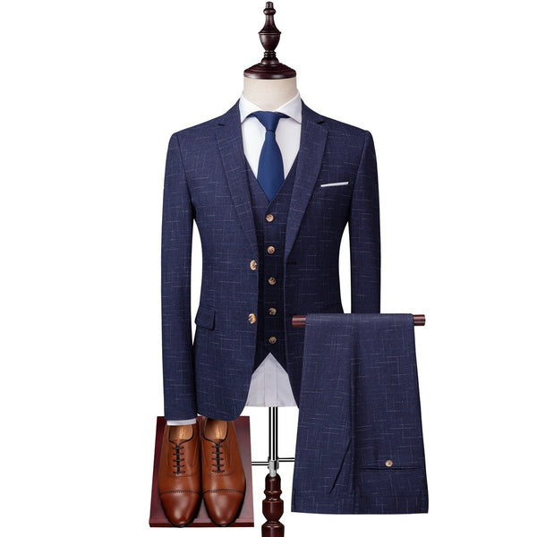 Men's Groom Banquet Marriage Dress suit