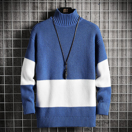 Student Slim High Neck Sweater Bottoming Shirt