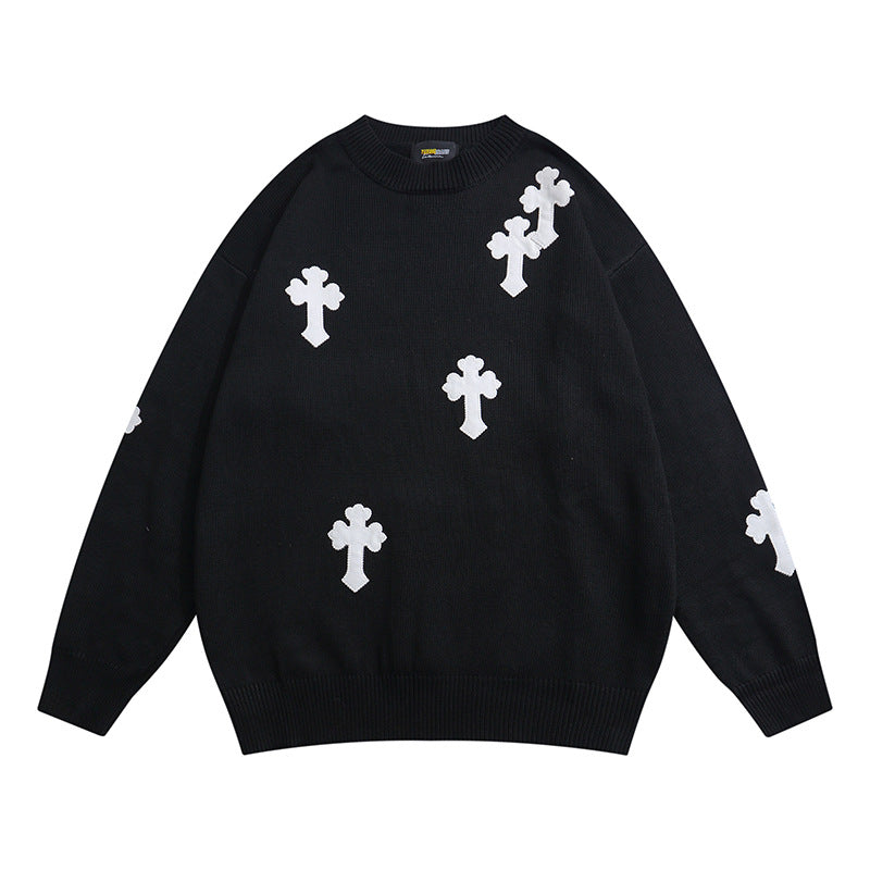 Round Neck Sweater Men And Women