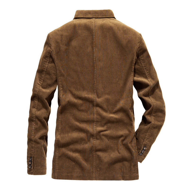Retro Casual Flat Coat