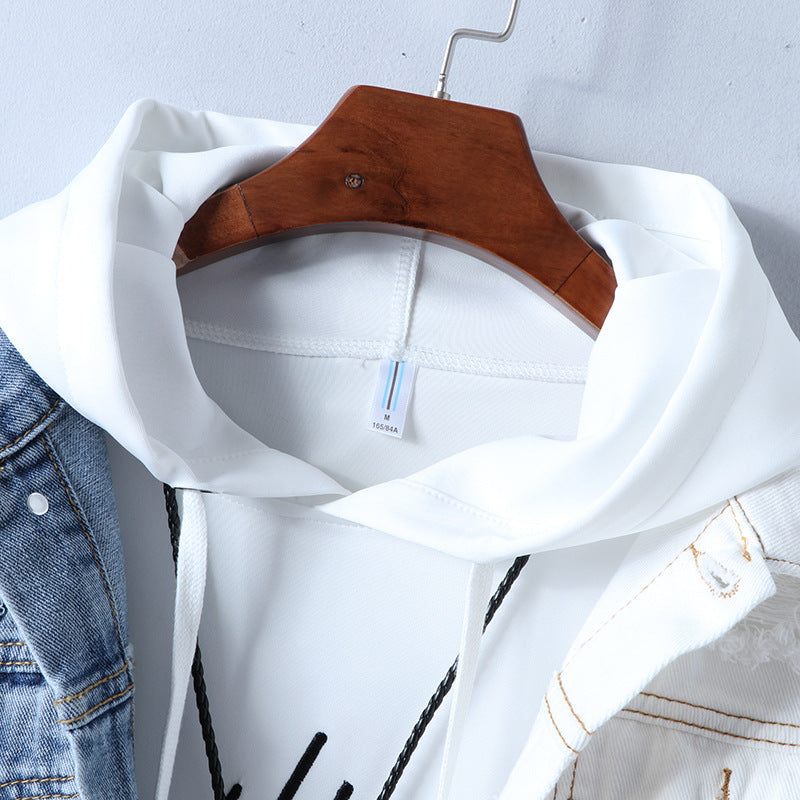 Loose Panel Denim Jacket