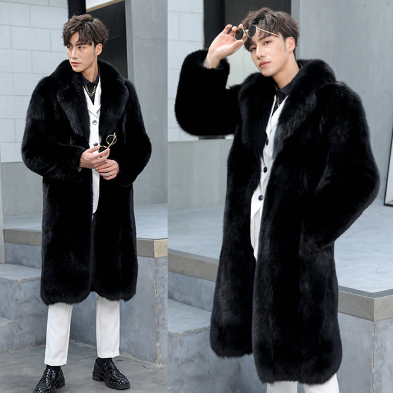 Men's New Warm Casual Windbreaker coat