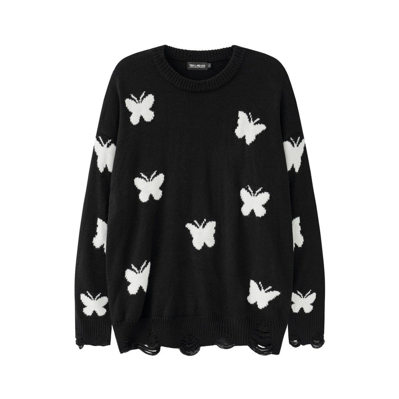 Lazy Wind Round Neck Couple's Sweater