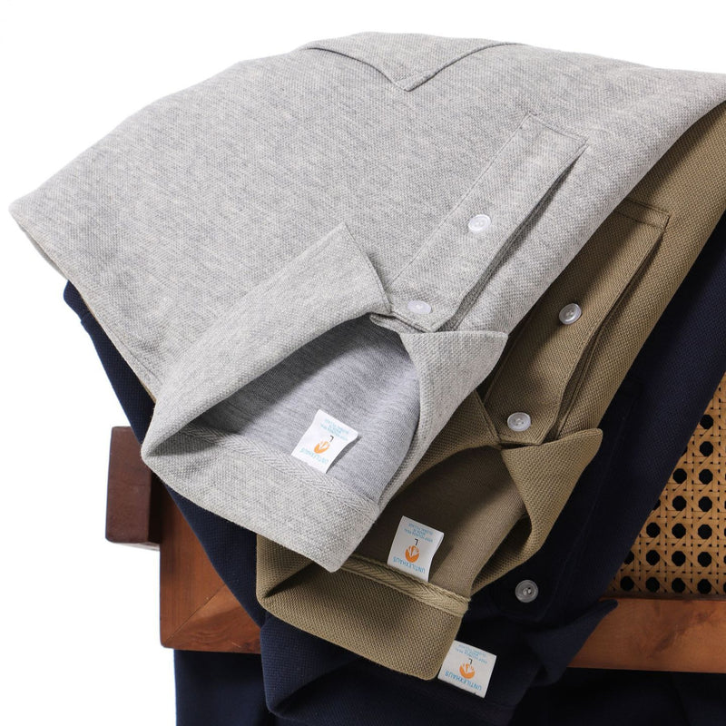 Autumn Drop Shoulder Polo Shirt