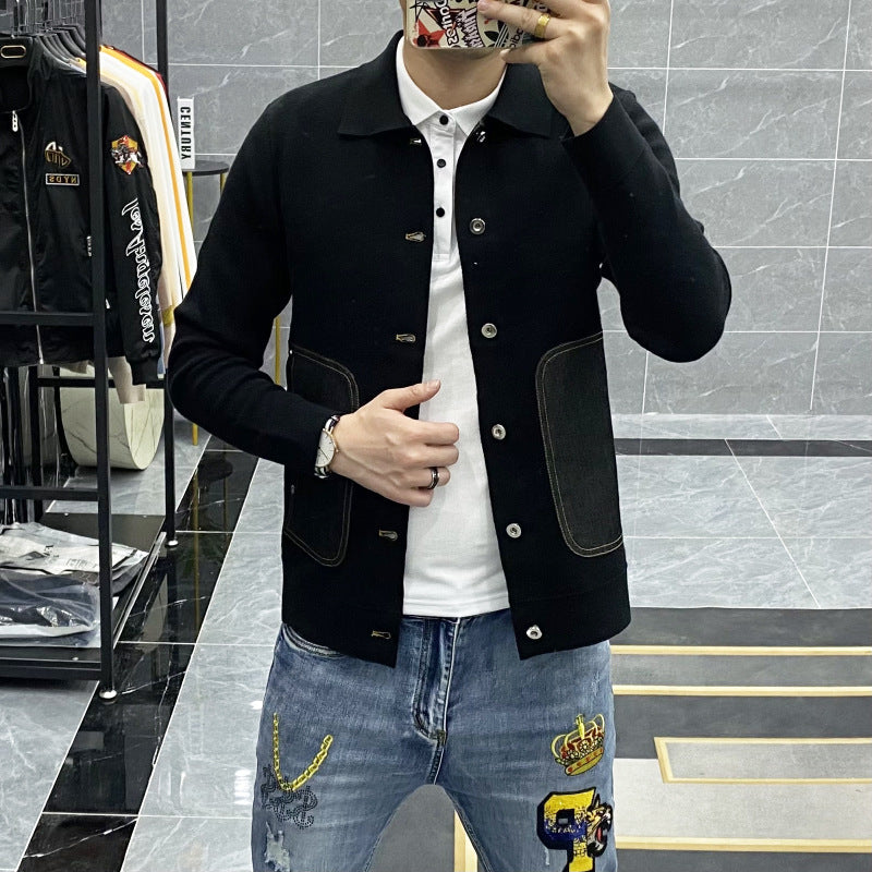 New Sweater Coat Men's Jacket