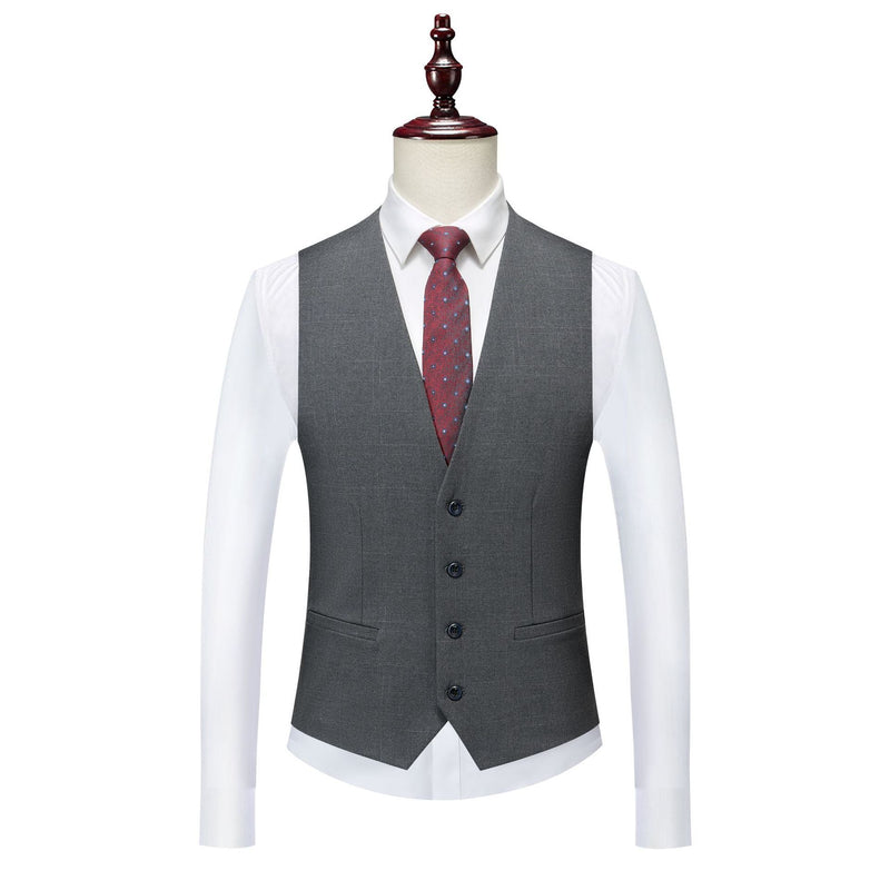 Men's Three-piece Slim Fit Business Professional Formal Wear Suit