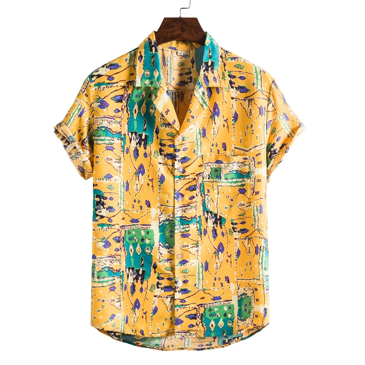 Men Printed Summer  beach shirts