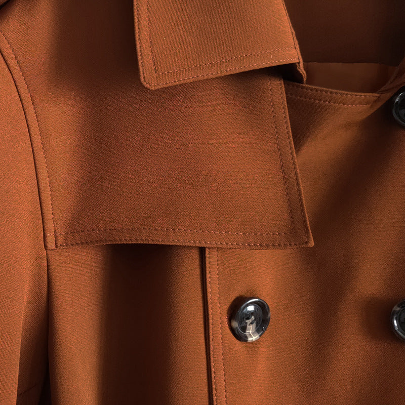Men's Classic Double-breasted Trench Coat