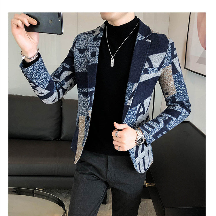 Youth Smart Long Suit Casual Blazer