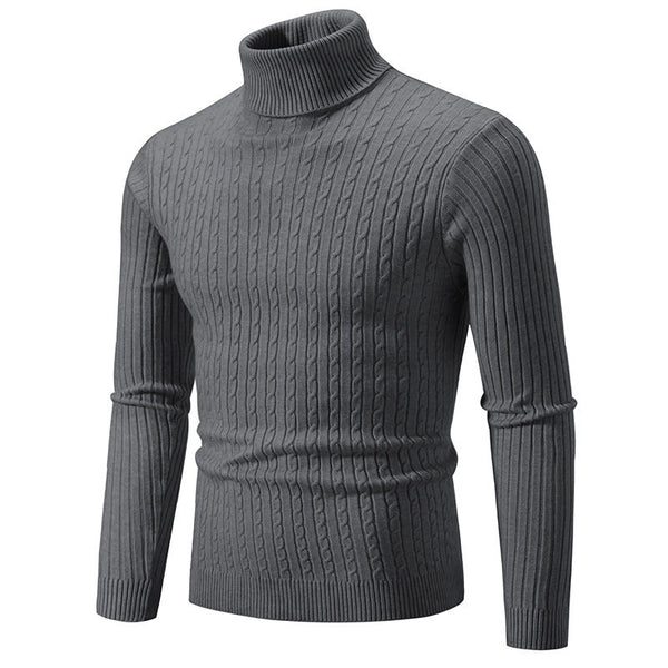 Retro High Collar Bottoming slim Sweater