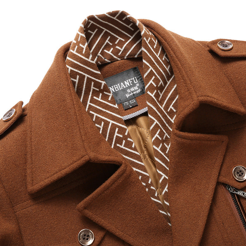 mid-length DORCHESTER PEACOAT jacket