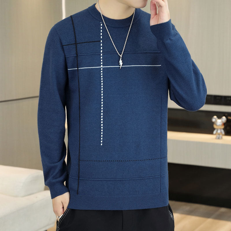 Men's Round-neck Versatile Sweater
