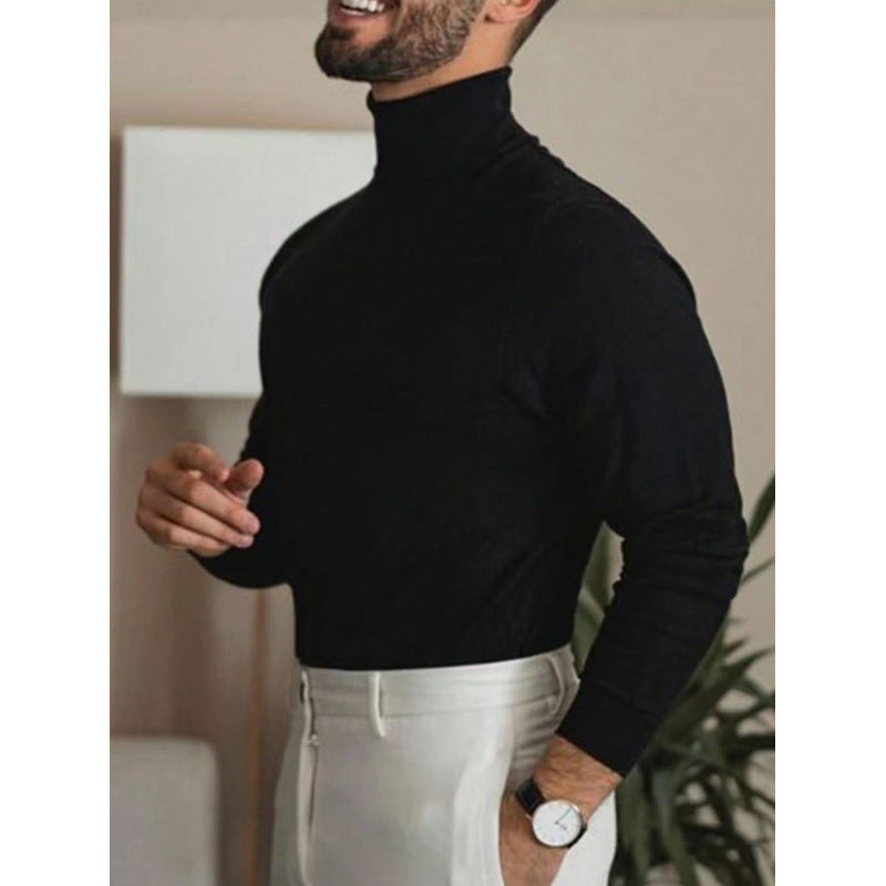 Autumn And Winter Turtleneck Cotton Sweater