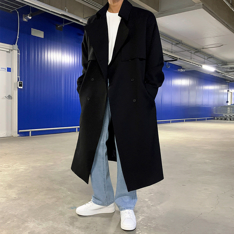 Loose And High Class trench Coat for men