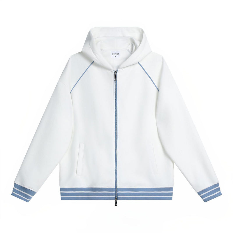 Autumn And Winter Casual Zipper hooded Sweater