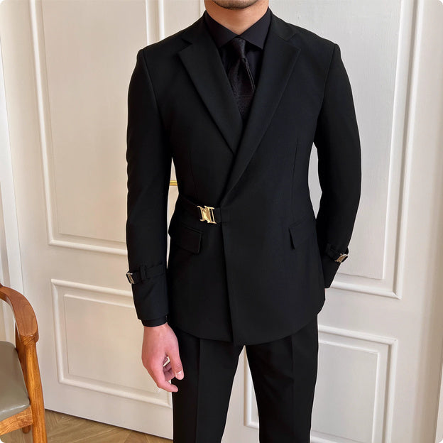 Commuter Slimming Leisure Versatile British Suit Set