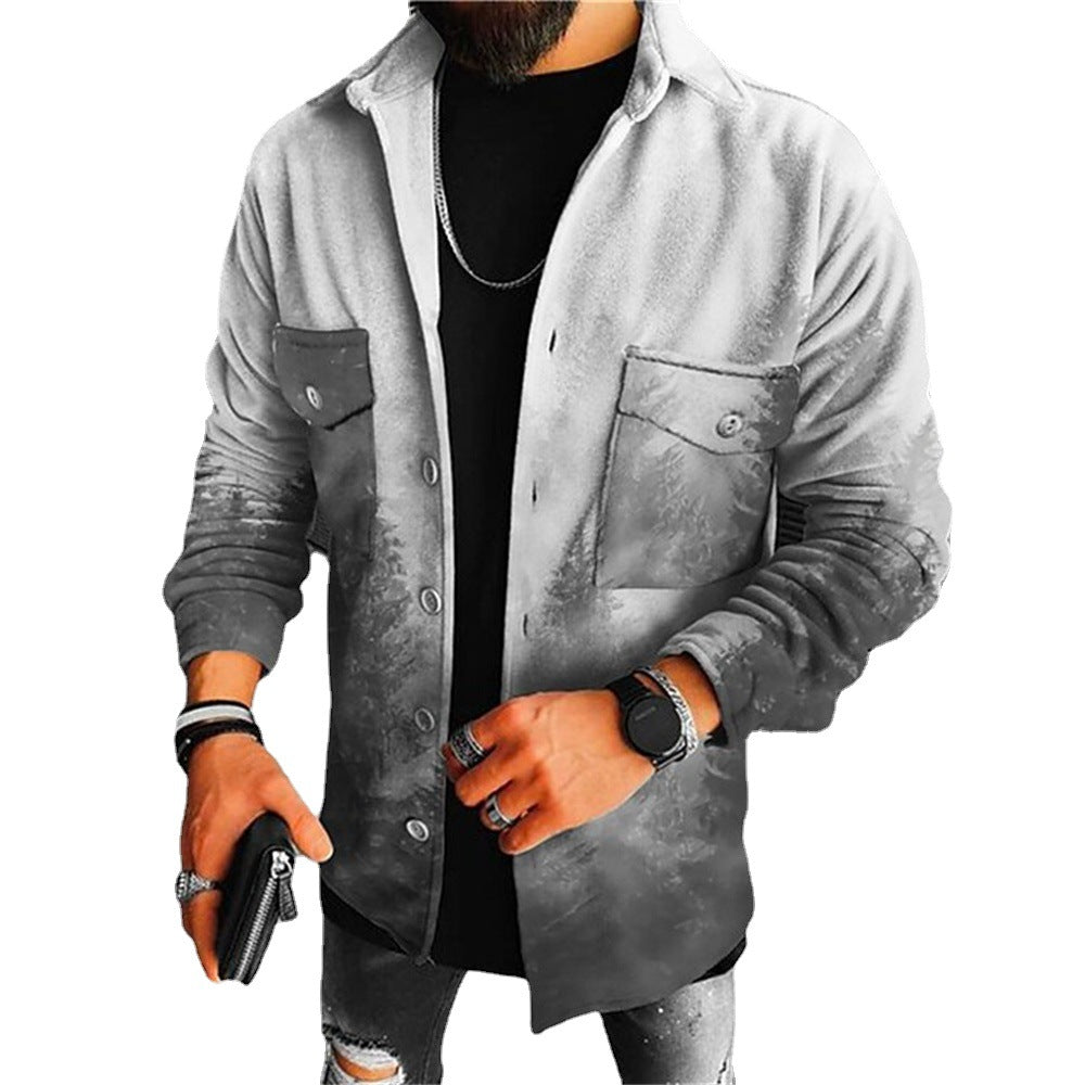 3dDigital Printing Loose Jacket