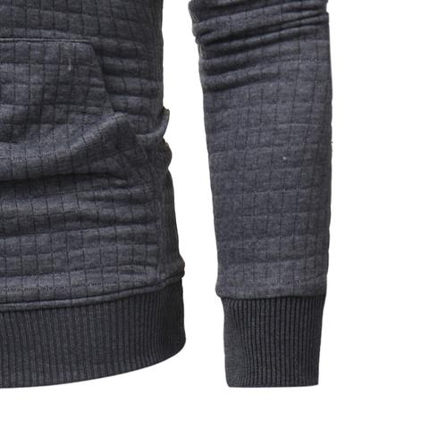 Men Sweatshirt Hoodie With Arm Zipper Long Sleeve hoodie