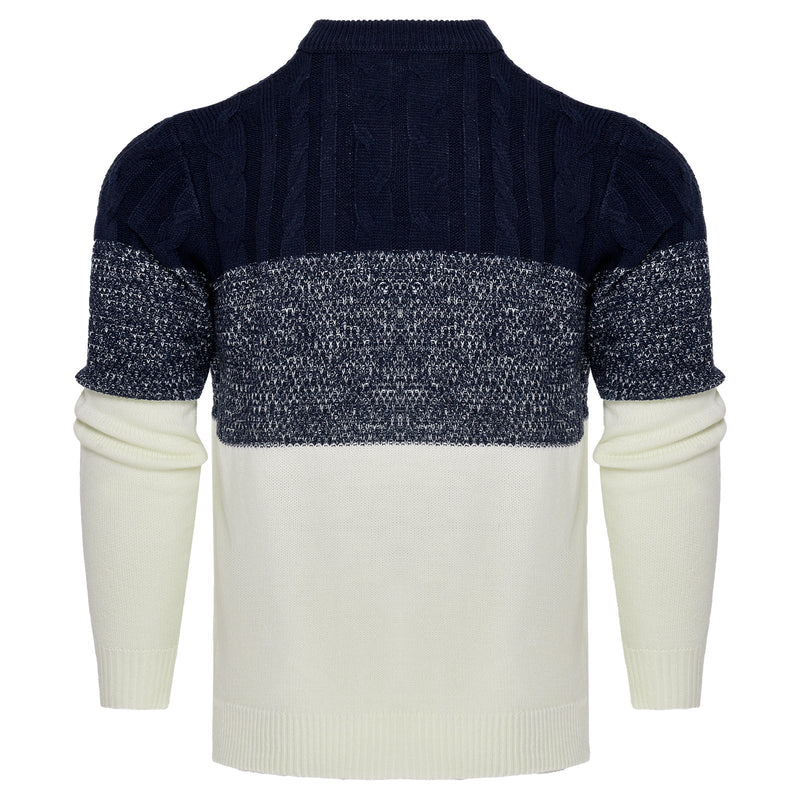 Men's Knitted Long-sleeved Pullover sweater
