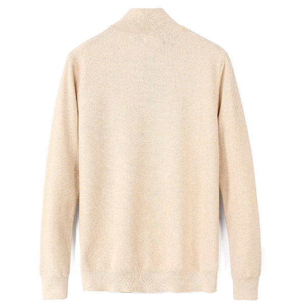 Stand-up Collar Men's Knitwear Sweater
