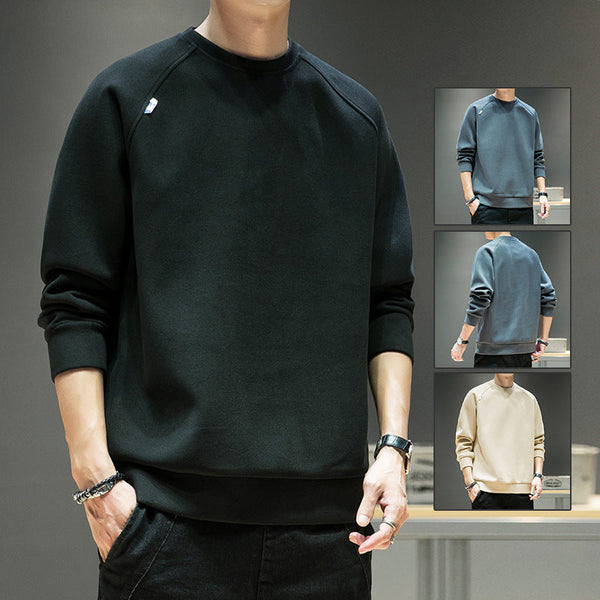 Double-sided Velvet Loose Trend Round Neck sweatshirt