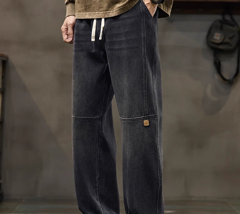American-style Straight Loose Spring pant