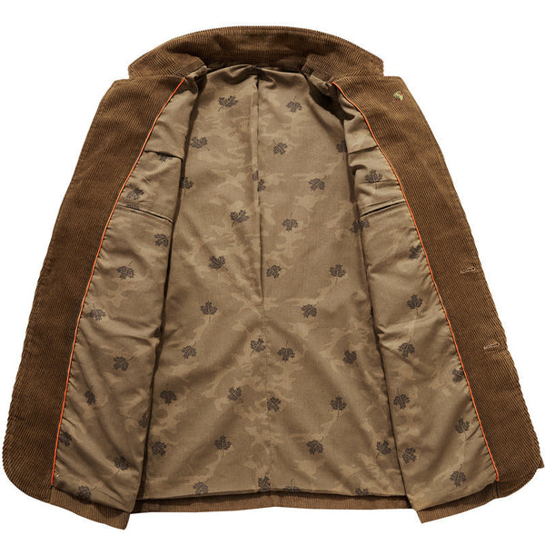 Retro Casual Flat Coat