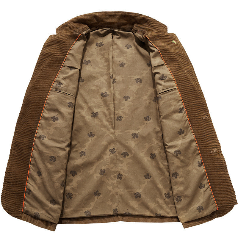 Retro Casual Flat Coat
