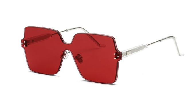 New Catwalk Style Rimless Sunglasses