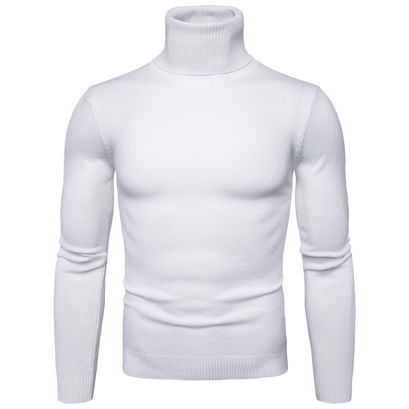 Winter Warm Basic Thermal Turtleneck Sweater Men