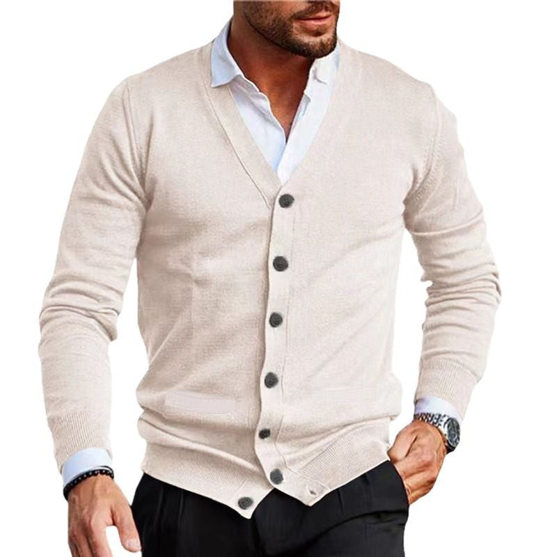 Men's  Autumn And Winter Sweater Coat