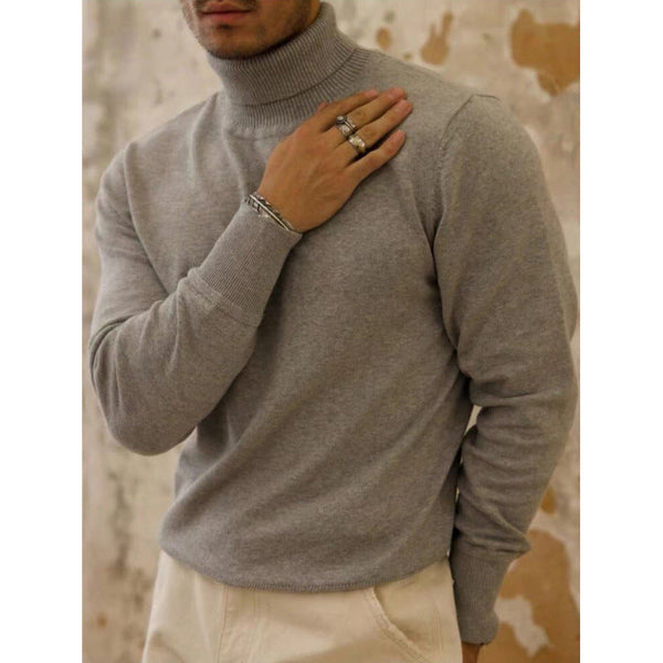 Autumn And Winter Turtleneck Cotton Sweater